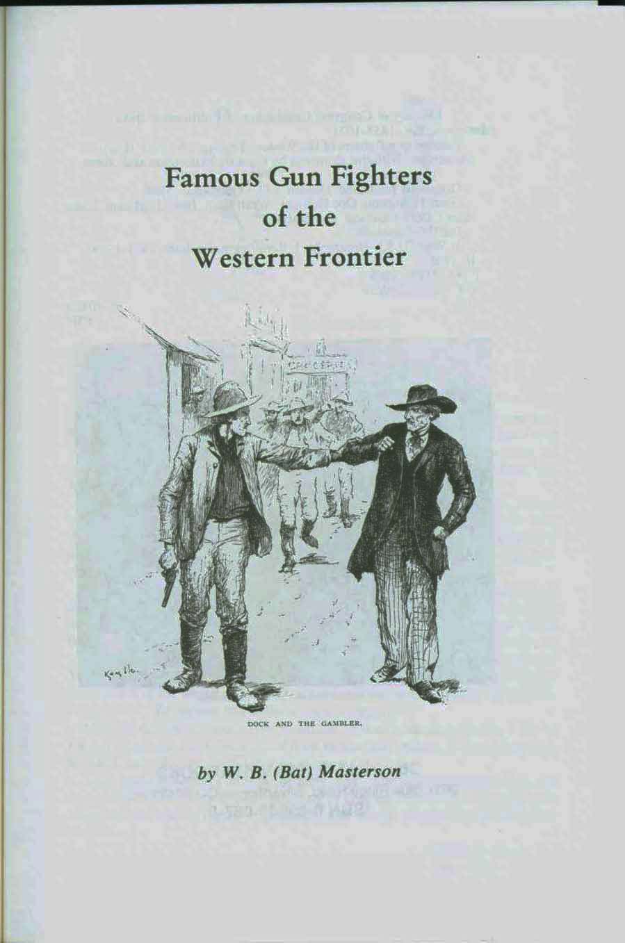 Famous Gunfighters of the Western Frontier. vist0087a